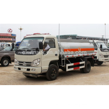 Special order RHD Foton Mini 4000litres fuel tank truck , 4x2 fuel tanker truck dimensions